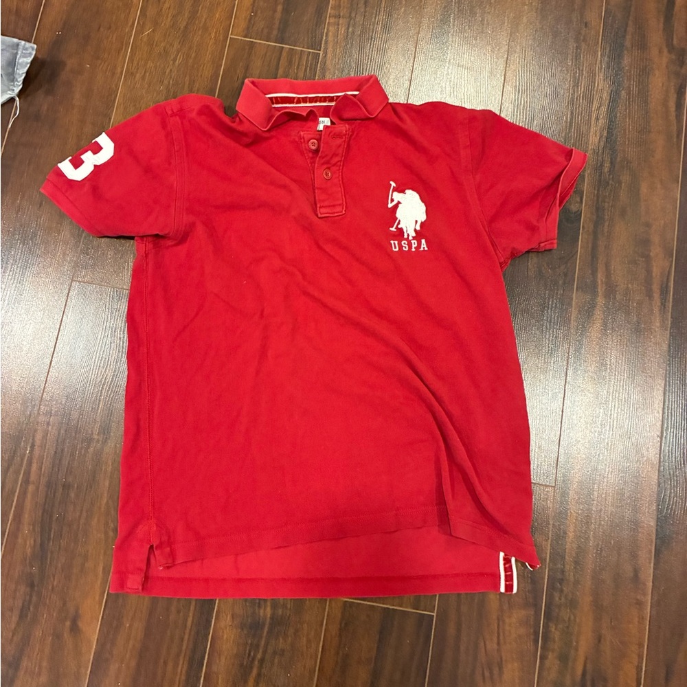 U.S. Polo Assn. Classic Red Polo Shirt